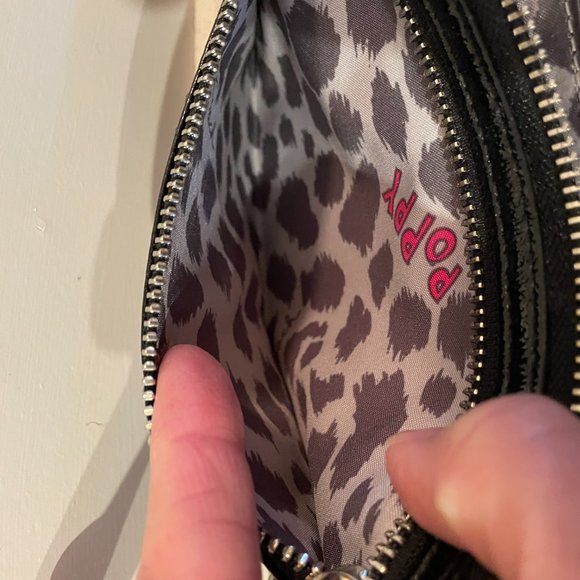 Coach poppy wallet black patent wristlet - Picture 7 of 7